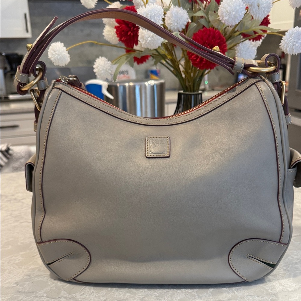 Dooney & Bourke Florentine Side Pocket Hobo Shoulder Bag - Picture 2 of 9